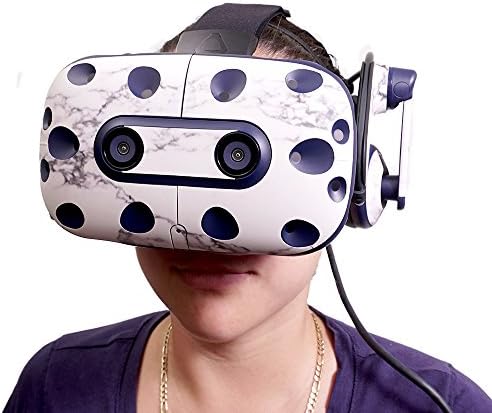 עור אדיסקינס תואם לאוזניות HTC Vive Pro VR - ורדים וינטג '| כיסוי עטיפת מדבקות ויניל מגן, עמיד
